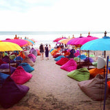 Umbrellas with matching Bean Bags