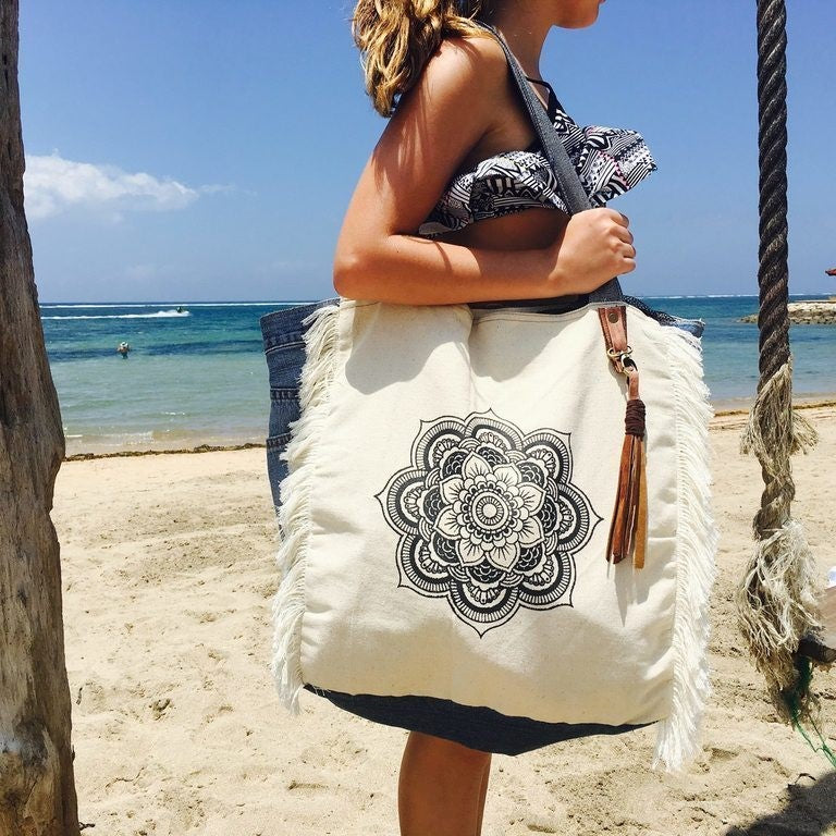 Mandala Beach Bag